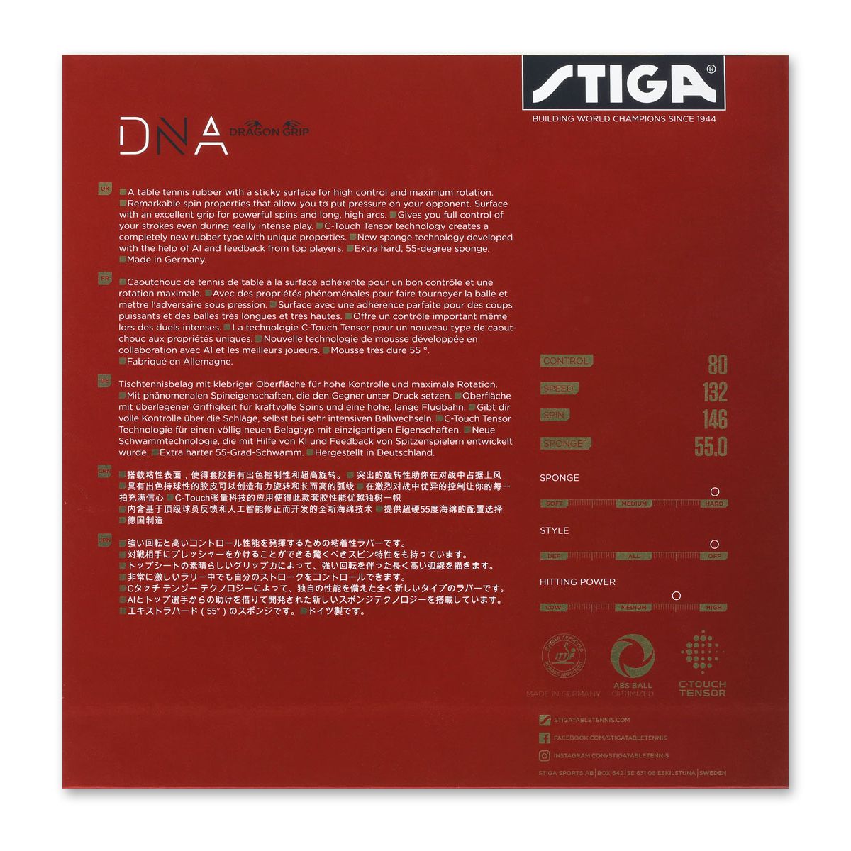 Stiga DNA Dragon Grip