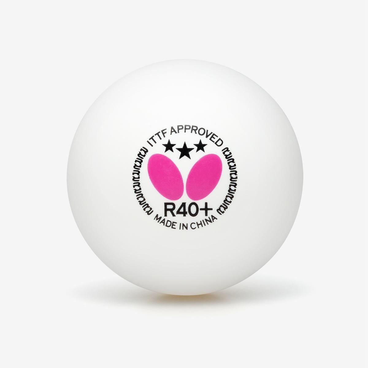Butterfly 3-Star R40+ Ball (3 Pack)