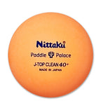 Nittaku J-Top CLEAN 40+ Ball Bulk Pack Orange