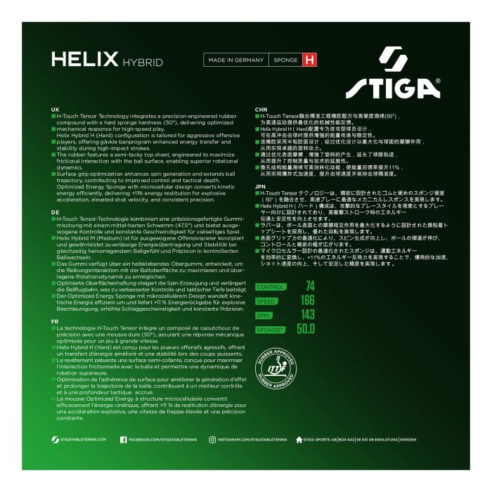 Stiga Helix Hybrid H