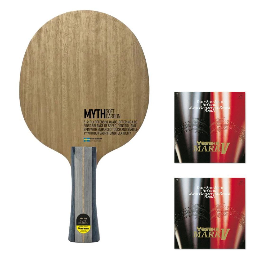 Yasaka Myth Soft Carbon /Mark V W Case