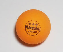 Load image into Gallery viewer, Nittaku Balls 38mm 3 star Orange
