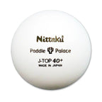 Nittaku J-Top Training Ball 40+ Ball Bulk Pack White (120)