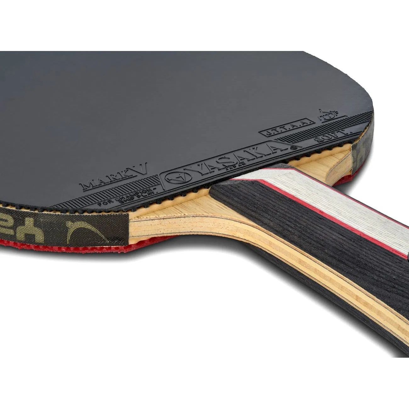 Yasaka Mark V Carbon with Mark V Rubber