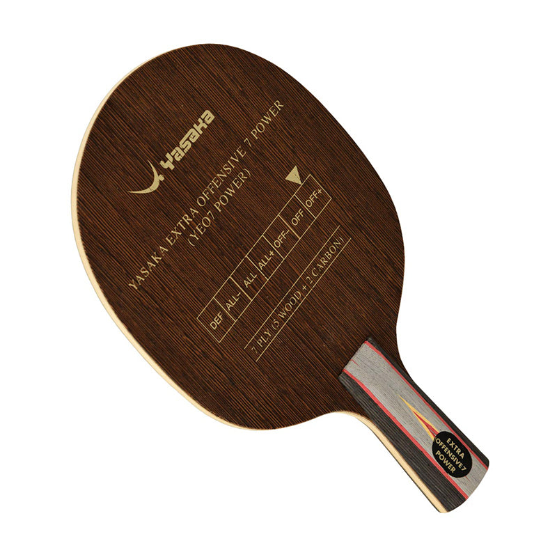 Yasaka Ma Lin Soft Carbon Table Tennis Blade - Chinese Penhold Grip With Carbon Fiber Technology