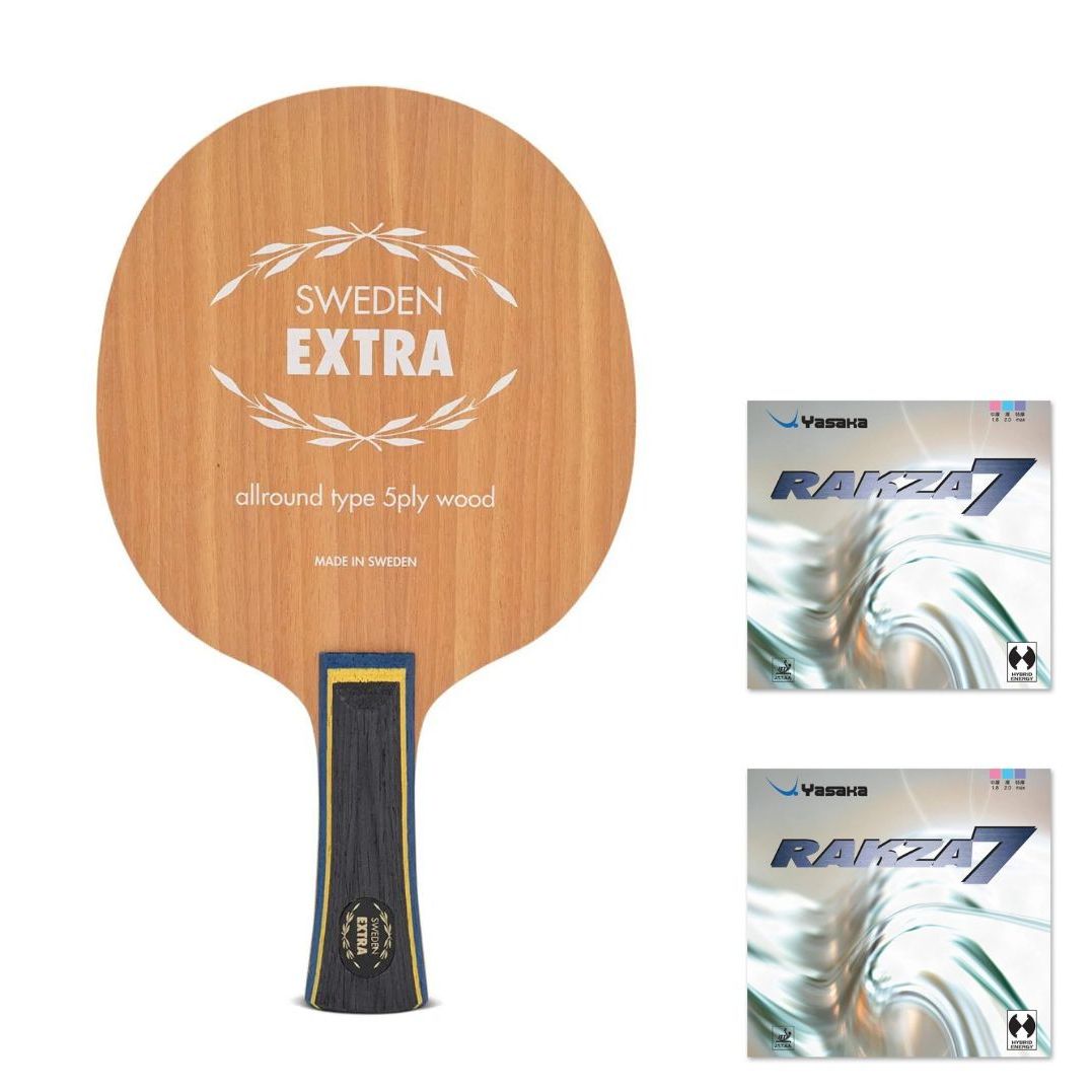 Yasaka Sweden Extra w/Rakza 7 Rubber