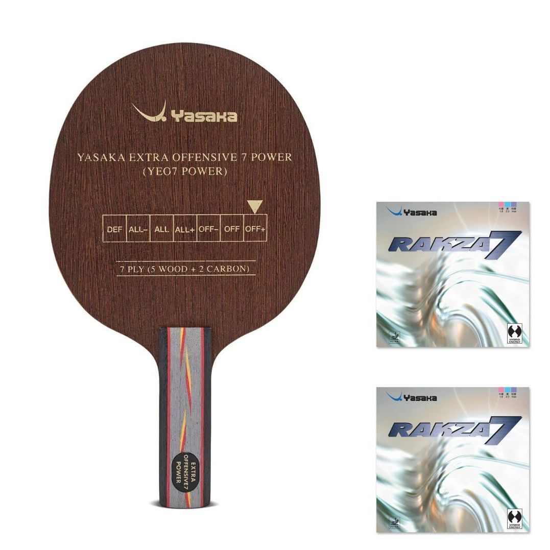 Yasaka Extra Offensive 7 W/Rakza 7 – Go Table Tennis