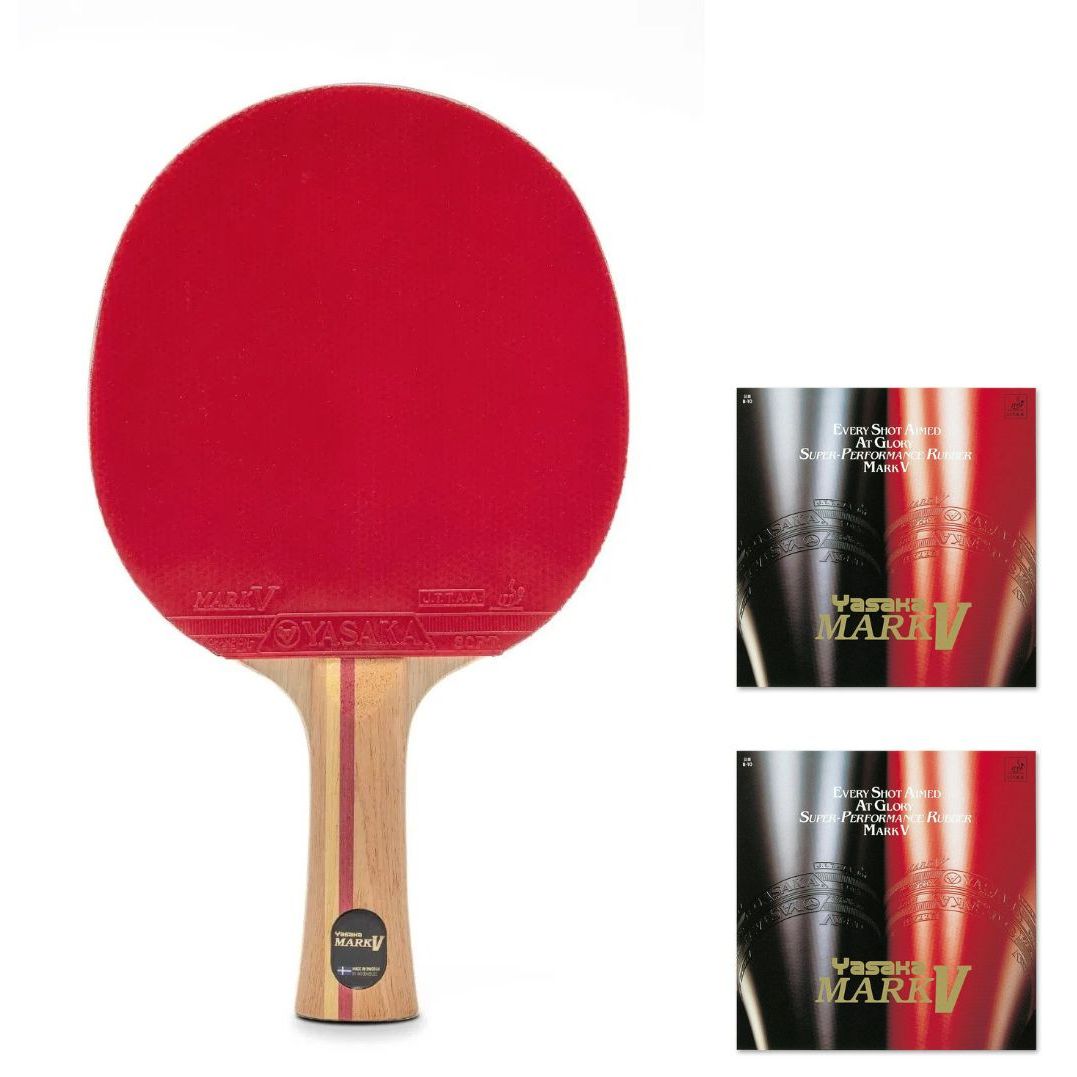 Yasaka Mark V with Mark V Rubber