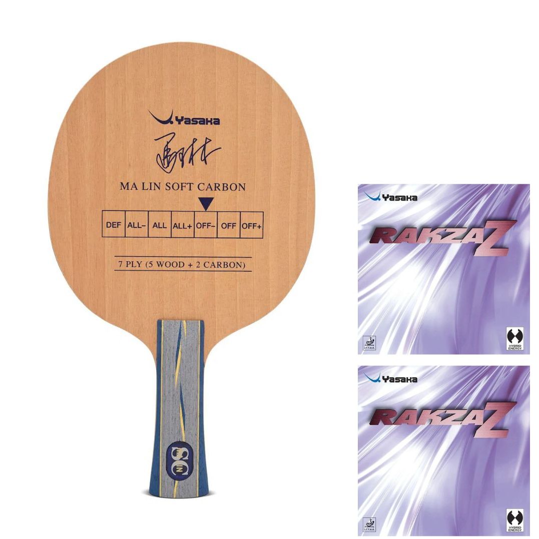 Yasaka Ma Lin Soft Carbon W/Rakza Z